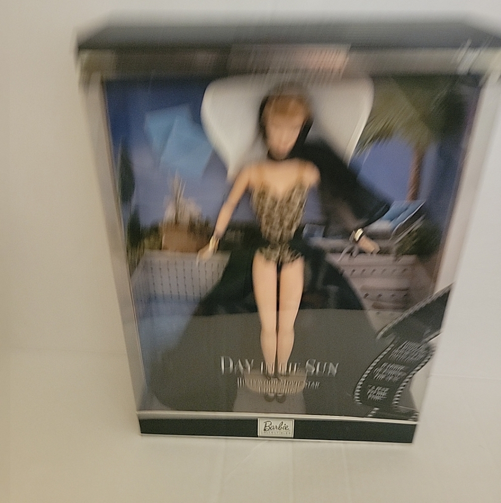 Barbie Day By The Sun Fashion Doll - Black & White Swimwear